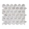 Andova Tiles Cubit 1 x 2 Marble Grid Mosaic Wall  Floor Tile SAM-ANDCUB326 - alternate 3